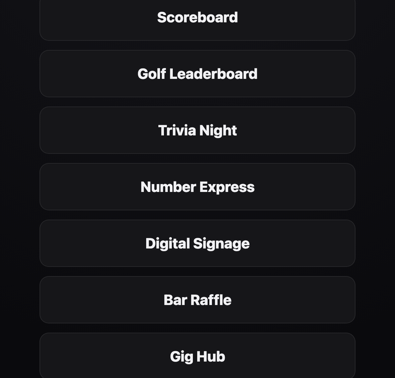 Ocean Grove Golf Club VenueOS venue portal